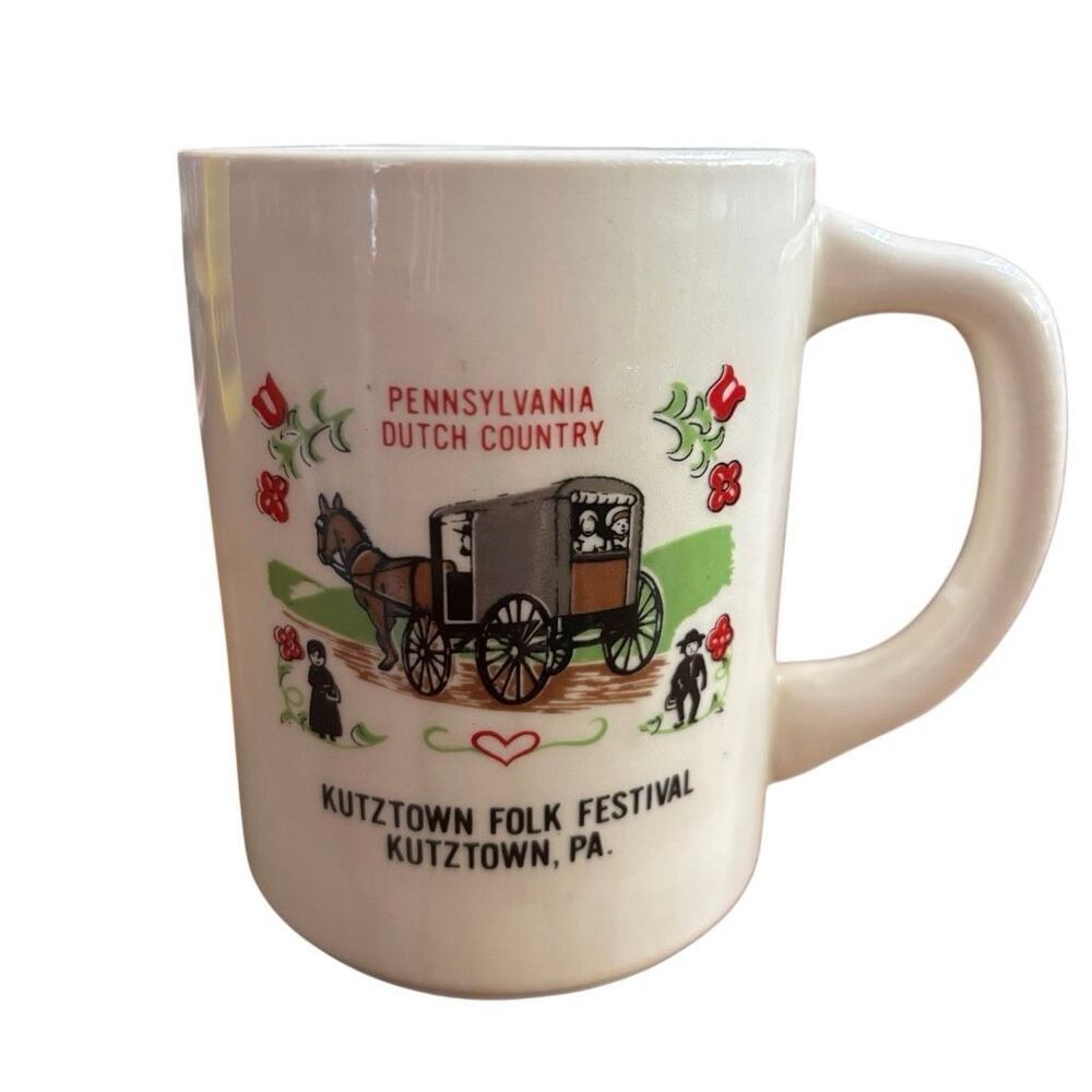 Pennsylvania Dutch Country Kutztown Folk Festival Kutztown PA Mug